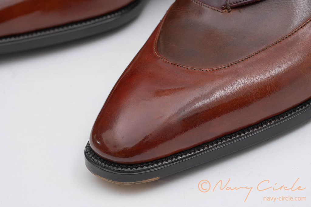 Winson ShoemakerによるAuroraラストの靴のトゥシェイプ
