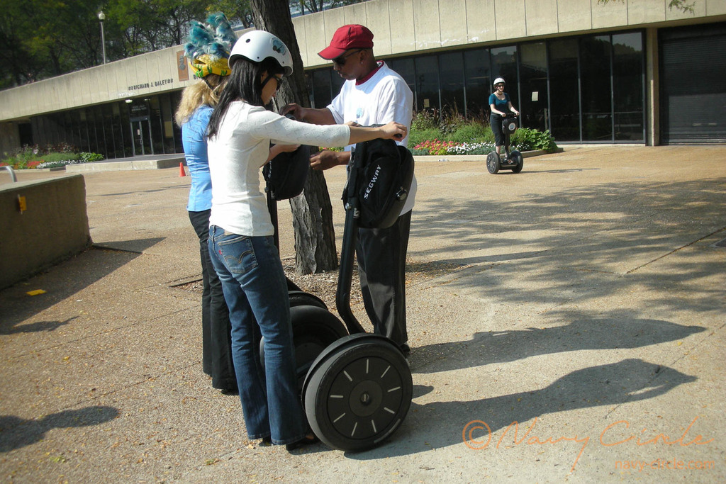 シカゴで参加したSegwayツアーの様子